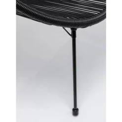 Outdoormöbel-KARE Design Bank Acapulco Schwarz