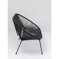 Outdoormöbel-KARE Design Bank Acapulco Schwarz