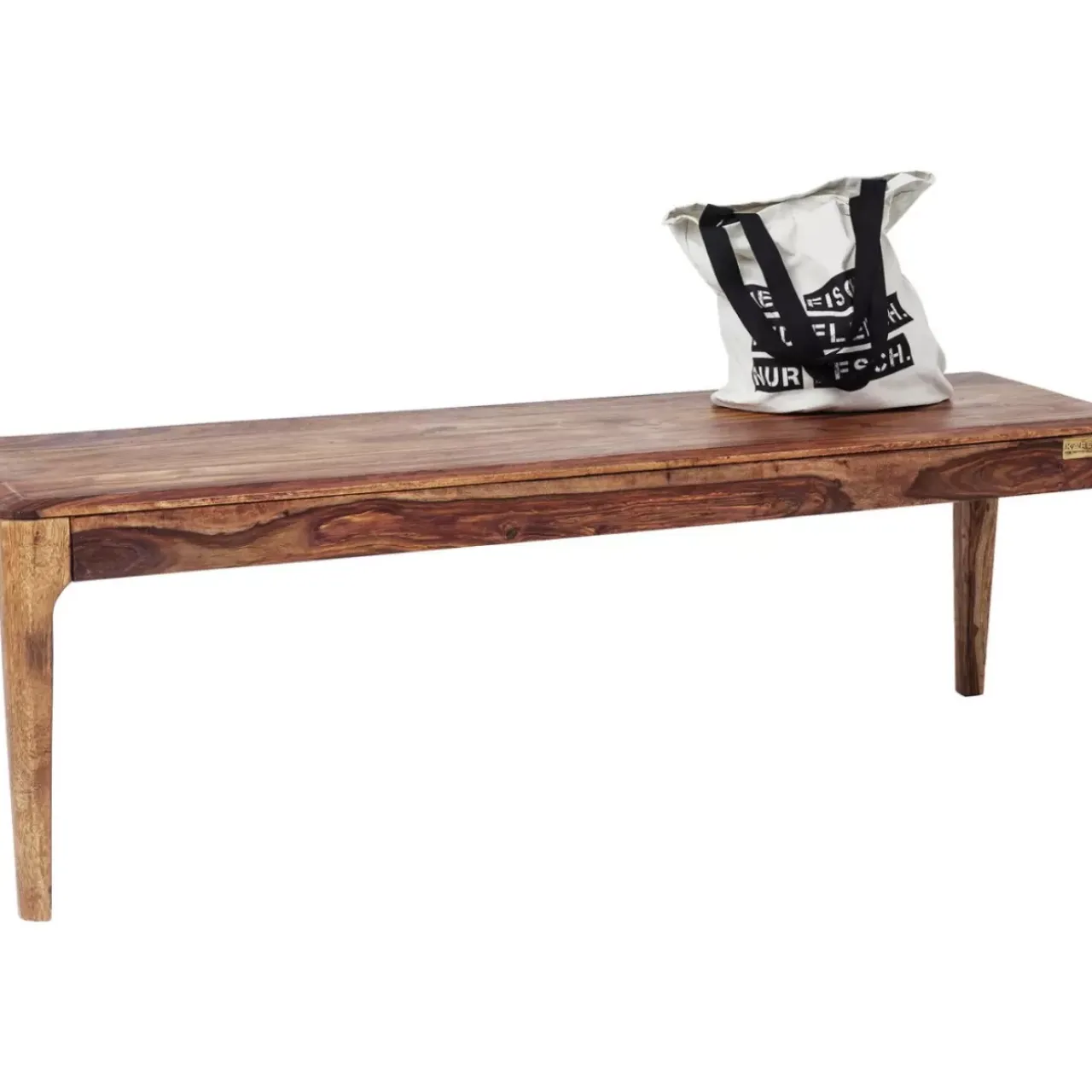 Sitzbänke-KARE Design Bank Brooklyn Nature 160Cm