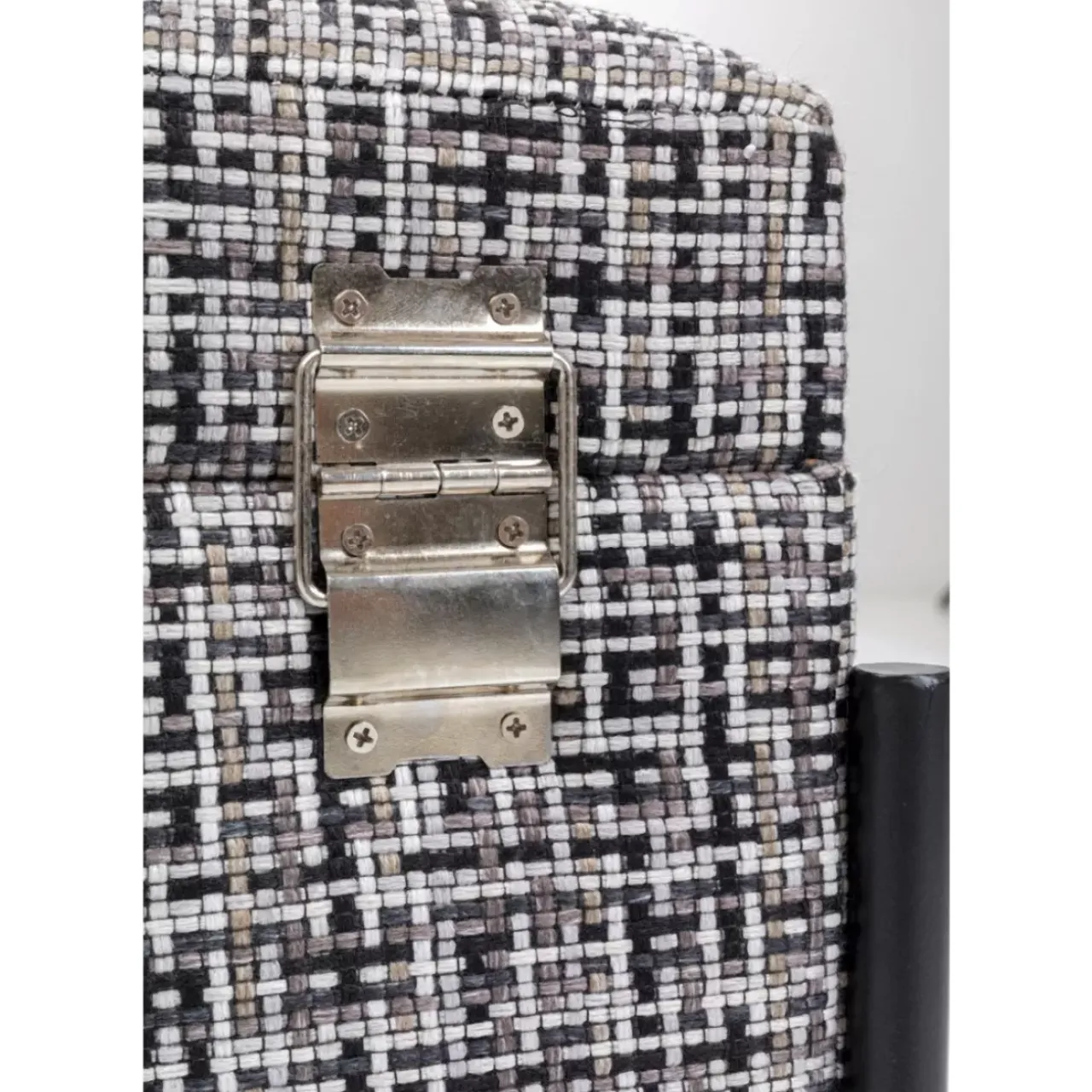 Sitzbänke-KARE Design Bank Buttons Storage B&W Klein