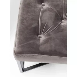 Sitzbänke-KARE Design Bank Crossover Grau Schwarz 150X40Cm
