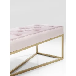 Sitzbänke-KARE Design Bank Crossover Rose Messing 150X40Cm