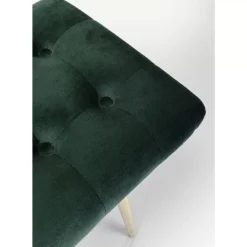 Sitzbänke-KARE Design Bank Dallas Velvet Grun 110Cm
