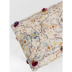 Sitzbänke-KARE Design Bank Desna Patchwork Creme Multi 80Cm