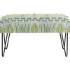Sitzbänke-KARE Design Bank Desna Patchwork Grun 80Cm