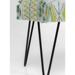 Sitzbänke-KARE Design Bank Desna Patchwork Grun 80Cm