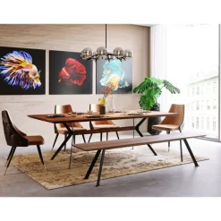 Sitzbänke-KARE Design Bank Downtown 200Cm