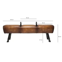 Sitzbänke-KARE Design Bank Gym Gabby 153Cm