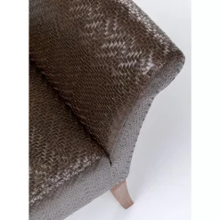 Sitzbänke-KARE Design Bank Motley Textum Braun