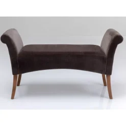 Sitzbänke-KARE Design Bank Motley Velvet Braun