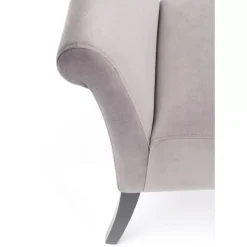 Sitzbänke-KARE Design Bank Motley Velvet Silvergrey
