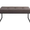 Sitzbänke-KARE Design Bank Smart Dolce Braun 90X40Cm