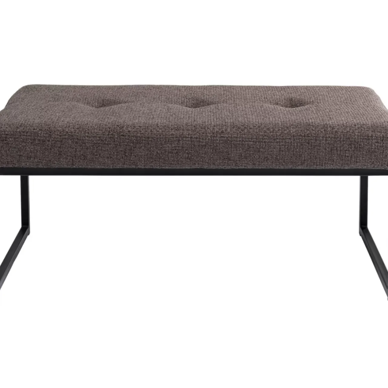 Sitzbänke-KARE Design Bank Smart Dolce Braun 90X40Cm