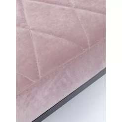Sitzbänke-KARE Design Bank Smart Rosa Schwarz 150X40Cm