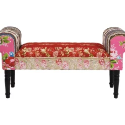 Sitzbänke-KARE Design Bank Wing Patchwork Red