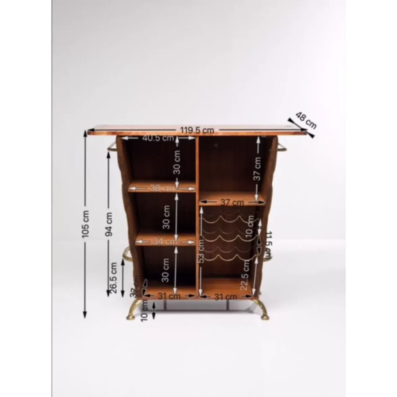 Bars-KARE Design Bar Lady Rock Vintage
