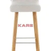 Sitzbänke-KARE Design Barhocker Lara Ecru