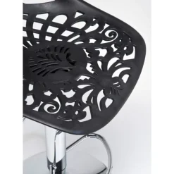 Sitzbänke-KARE Design Barhocker Ornament Black
