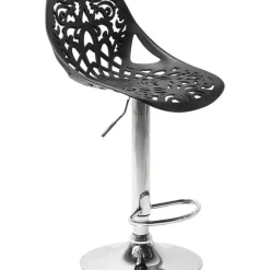 Sitzbänke-KARE Design Barhocker Ornament Black