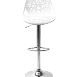 Sitzbänke-KARE Design Barhocker Ornament White