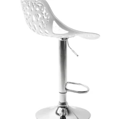 Sitzbänke-KARE Design Barhocker Ornament White