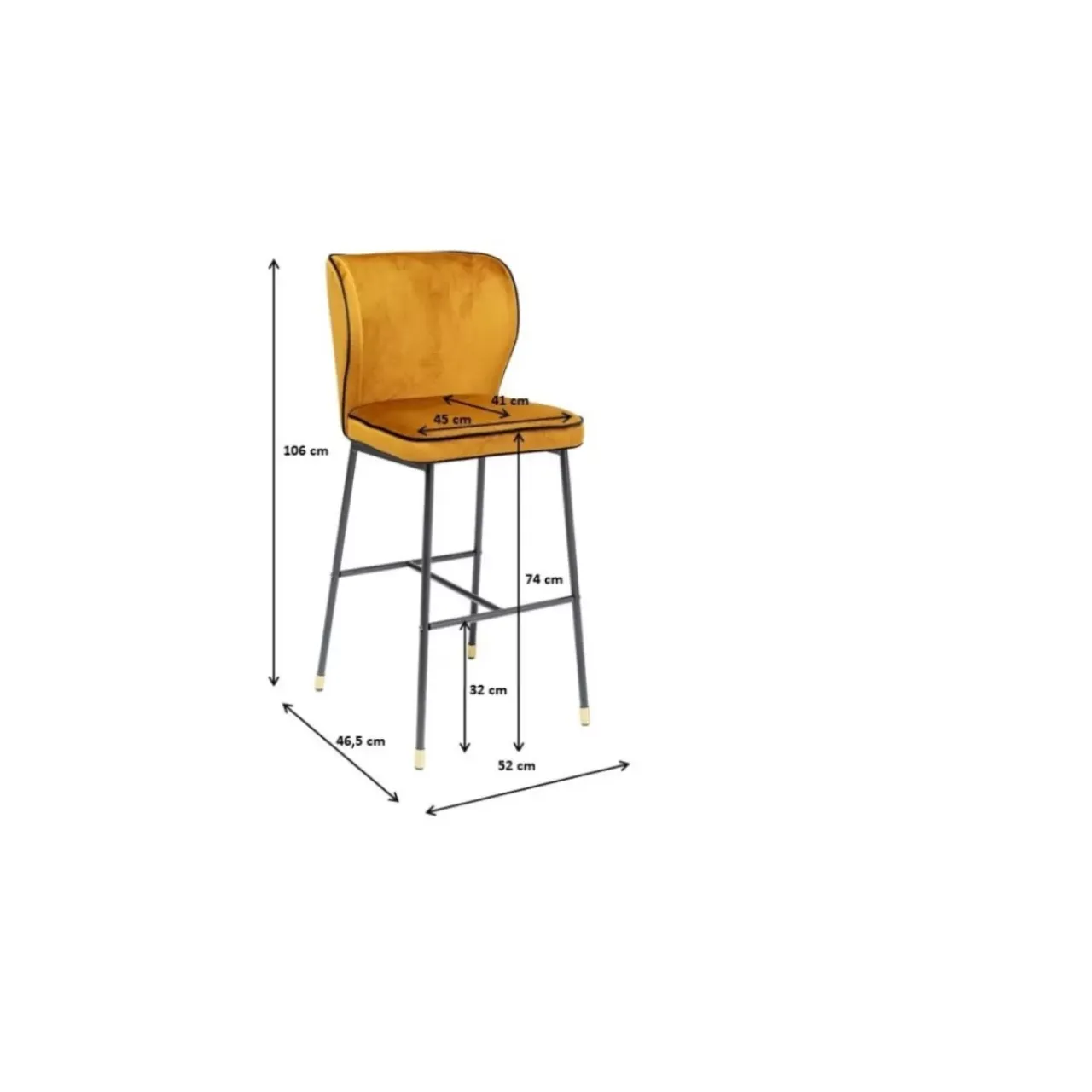 Sitzbänke-KARE Design Barhocker Stavanger