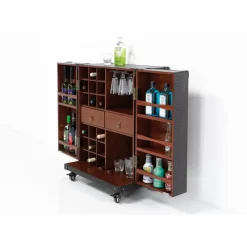 Bars-KARE Design Barschrank Globetrotter Medium