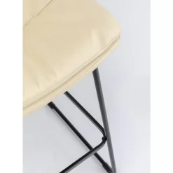 Sitzbänke-KARE Design Barstuhl Daria Creme 75Cm
