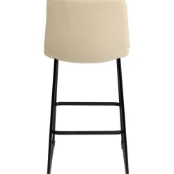 Sitzbänke-KARE Design Barstuhl Daria Creme 75Cm