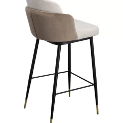 Sitzbänke-KARE Design Barstuhl Hojas Beige