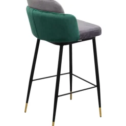 Sitzbänke-KARE Design Barstuhl Hojas Grau