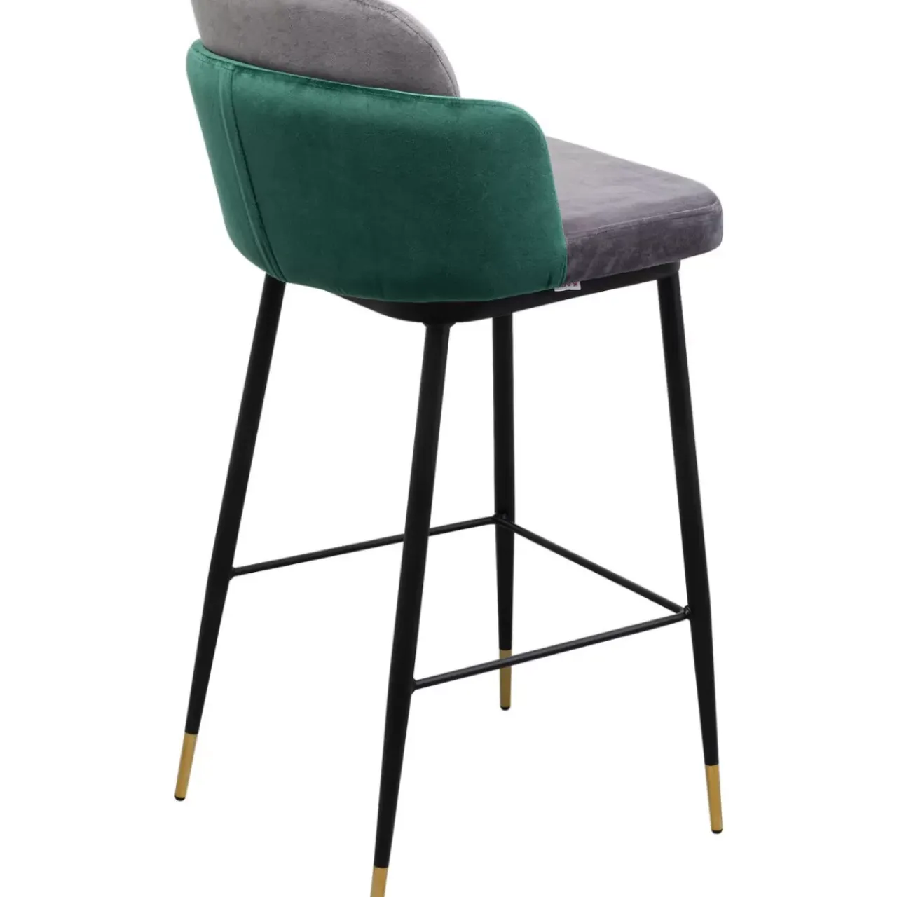 Sitzbänke-KARE Design Barstuhl Hojas Grau