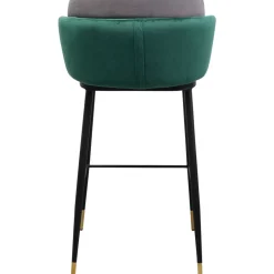 Sitzbänke-KARE Design Barstuhl Hojas Grau