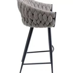 Sitzbänke-KARE Design Barstuhl Knot Tweed