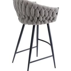 Sitzbänke-KARE Design Barstuhl Knot Tweed