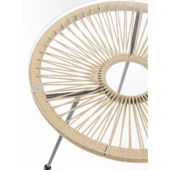 Outdoormöbel-KARE Design Beistelltisch Acapulco Natur