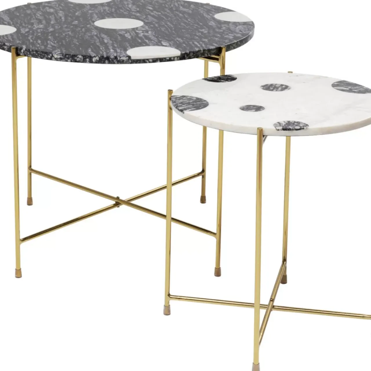 Tische-KARE Design Beistelltisch Amba (2/Set)