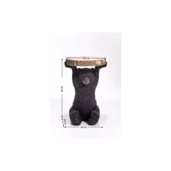 Tische-KARE Design Beistelltisch Animal Bear O33Cm