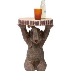 Tische-KARE Design Beistelltisch Animal Elefant O35Cm
