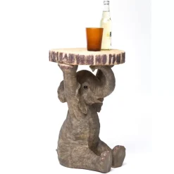 Tische-KARE Design Beistelltisch Animal Elefant O35Cm