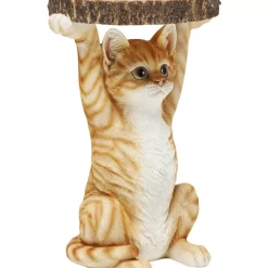 Tische-KARE Design Beistelltisch Animal Ms Cat O33Cm
