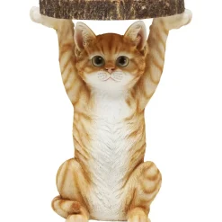 Tische-KARE Design Beistelltisch Animal Ms Cat O33Cm