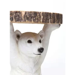 Tische-KARE Design Beistelltisch Animal Polar Bear O37Cm