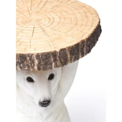 Tische-KARE Design Beistelltisch Animal Polar Bear O37Cm