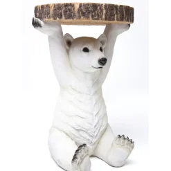 Tische-KARE Design Beistelltisch Animal Polar Bear O37Cm