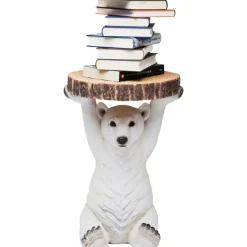 Tische-KARE Design Beistelltisch Animal Polar Bear O37Cm