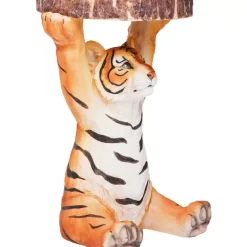 Tische-KARE Design Beistelltisch Animal Tiger O35Cm