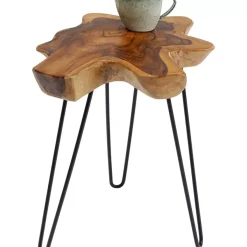 Tische-KARE Design Beistelltisch Aspen Natur 50X50Cm