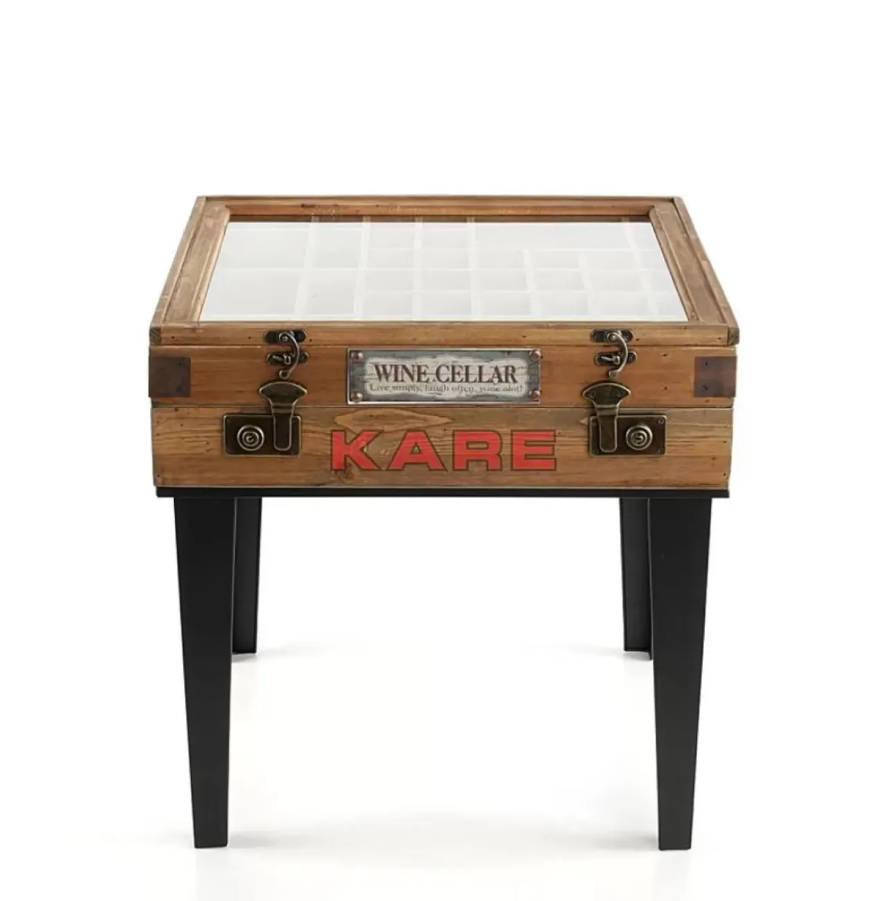 Tische-KARE Design Beistelltisch Collector Nature 55X55Cm