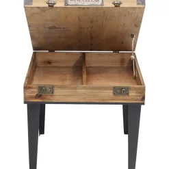 Tische-KARE Design Beistelltisch Collector Nature 55X55Cm